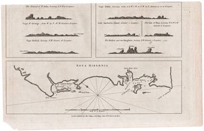 Nova Hibernia, The Island of St. John, Cape St. George, Cape Orford, Cape Buller